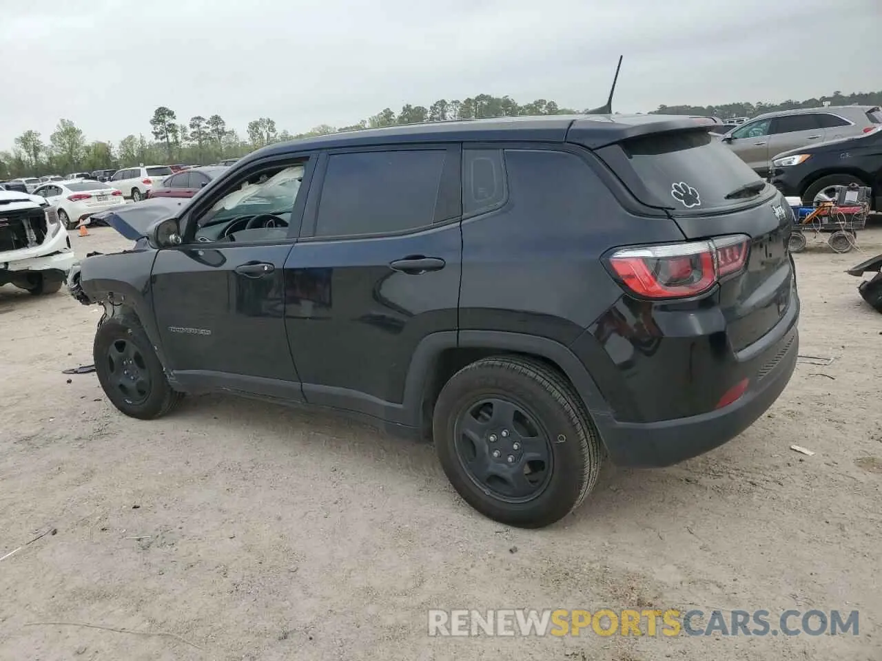 2 Photograph of a damaged car 3C4NJCABXKT622258 JEEP COMPASS 2019