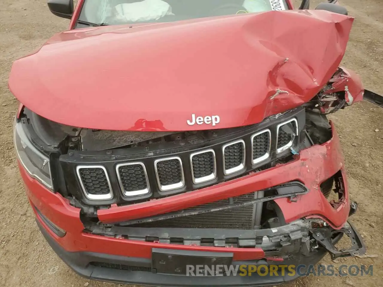 11 Photograph of a damaged car 3C4NJCABXKT715569 JEEP COMPASS 2019
