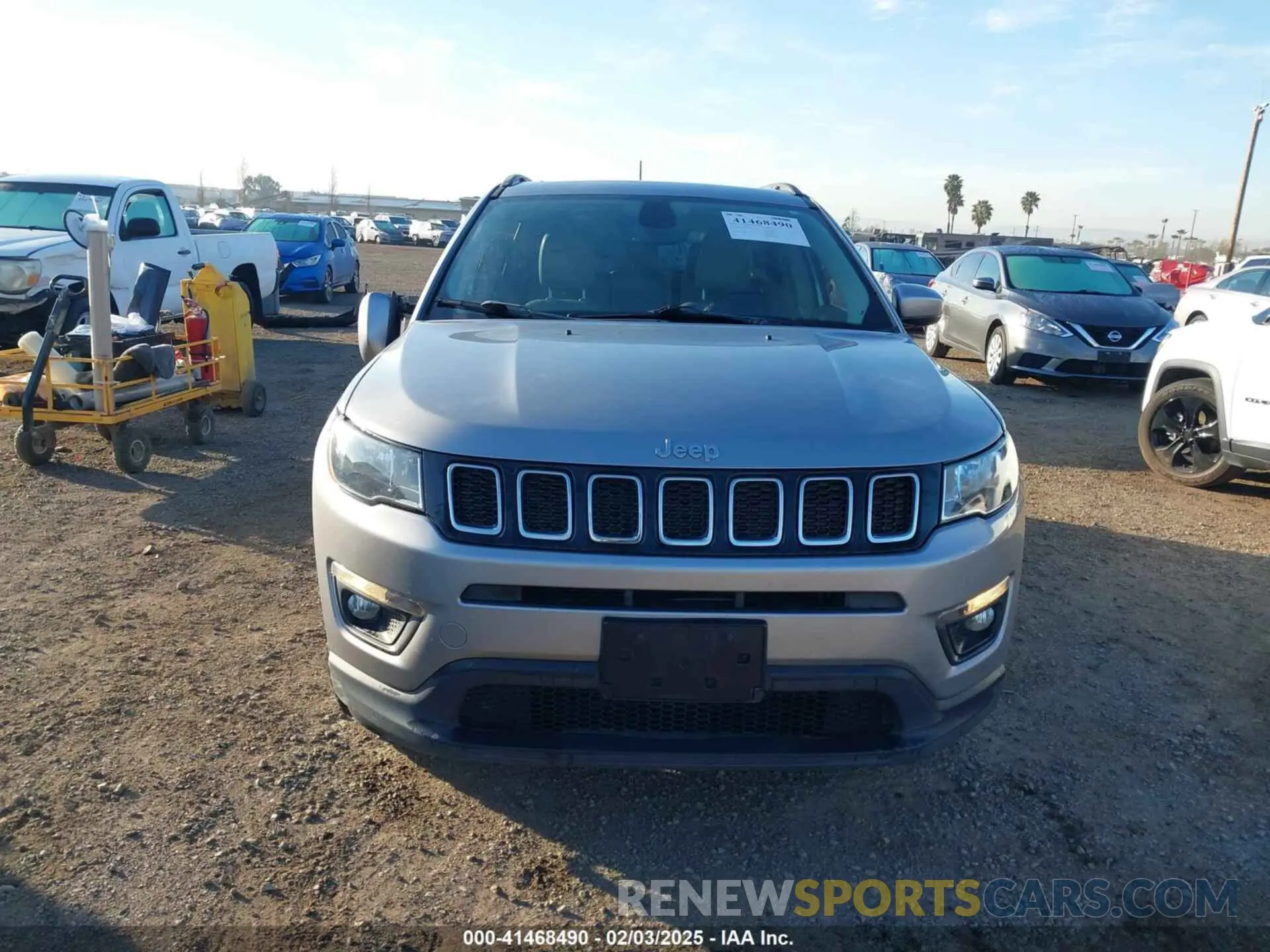 12 Photograph of a damaged car 3C4NJCBB0KT743606 JEEP COMPASS 2019