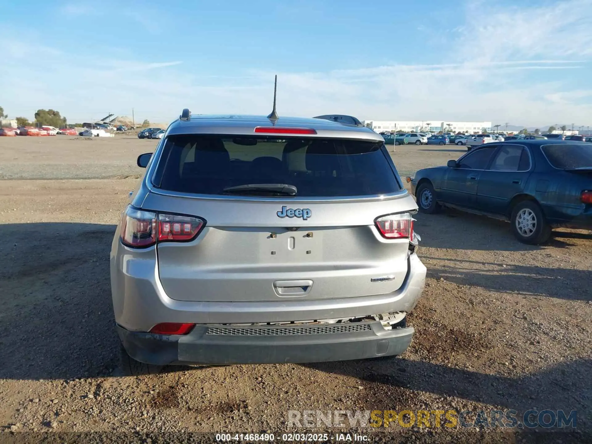 16 Photograph of a damaged car 3C4NJCBB0KT743606 JEEP COMPASS 2019