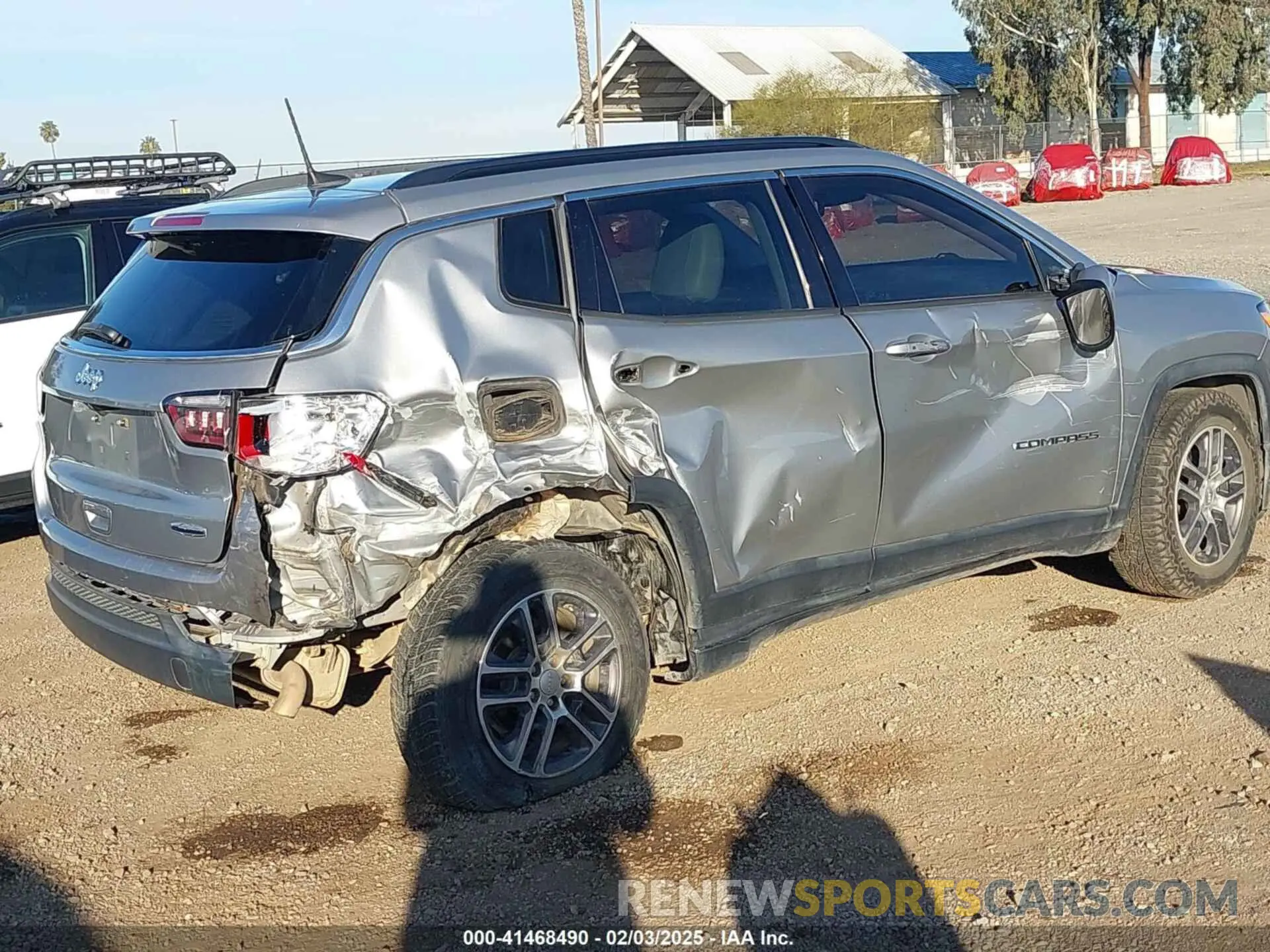 6 Photograph of a damaged car 3C4NJCBB0KT743606 JEEP COMPASS 2019