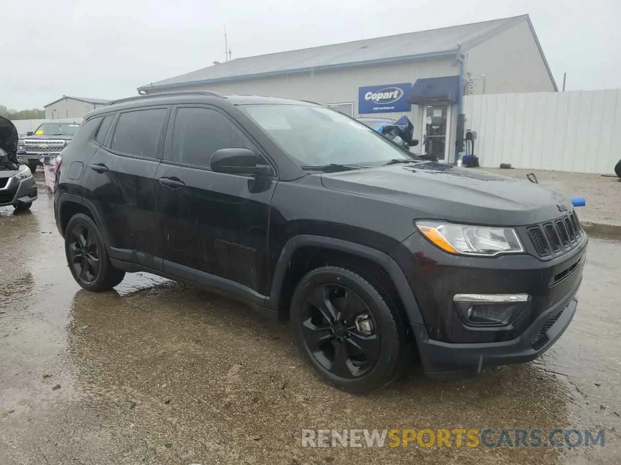 4 Photograph of a damaged car 3C4NJCBB0KT756100 JEEP COMPASS 2019