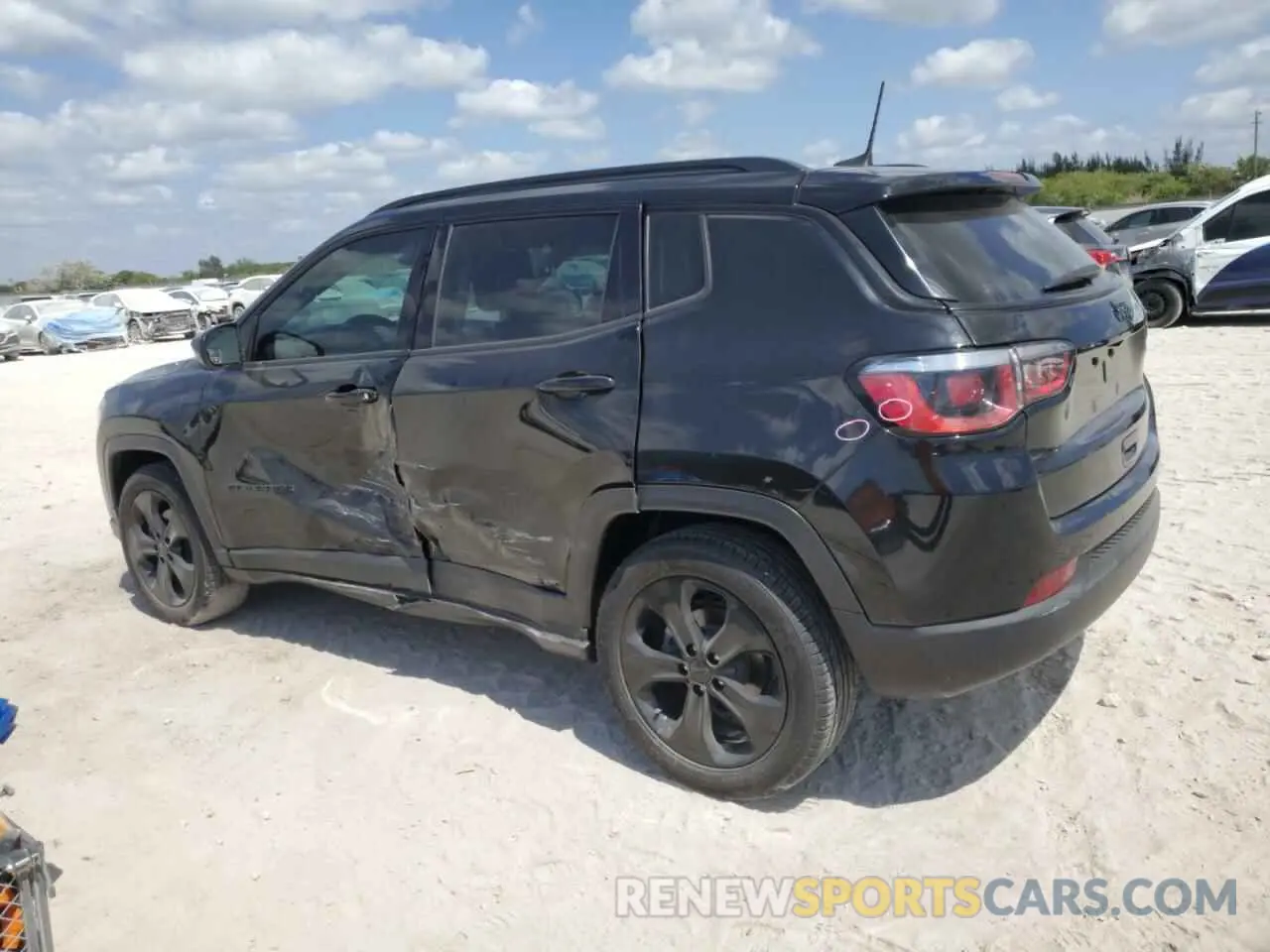 2 Photograph of a damaged car 3C4NJCBB0KT789128 JEEP COMPASS 2019