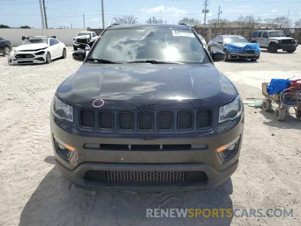 5 Photograph of a damaged car 3C4NJCBB0KT789128 JEEP COMPASS 2019