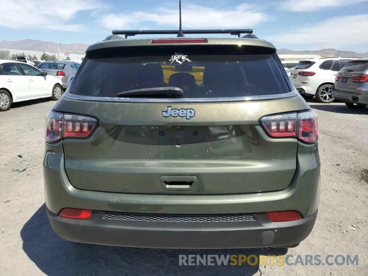 6 Photograph of a damaged car 3C4NJCBB1KT743968 JEEP COMPASS 2019