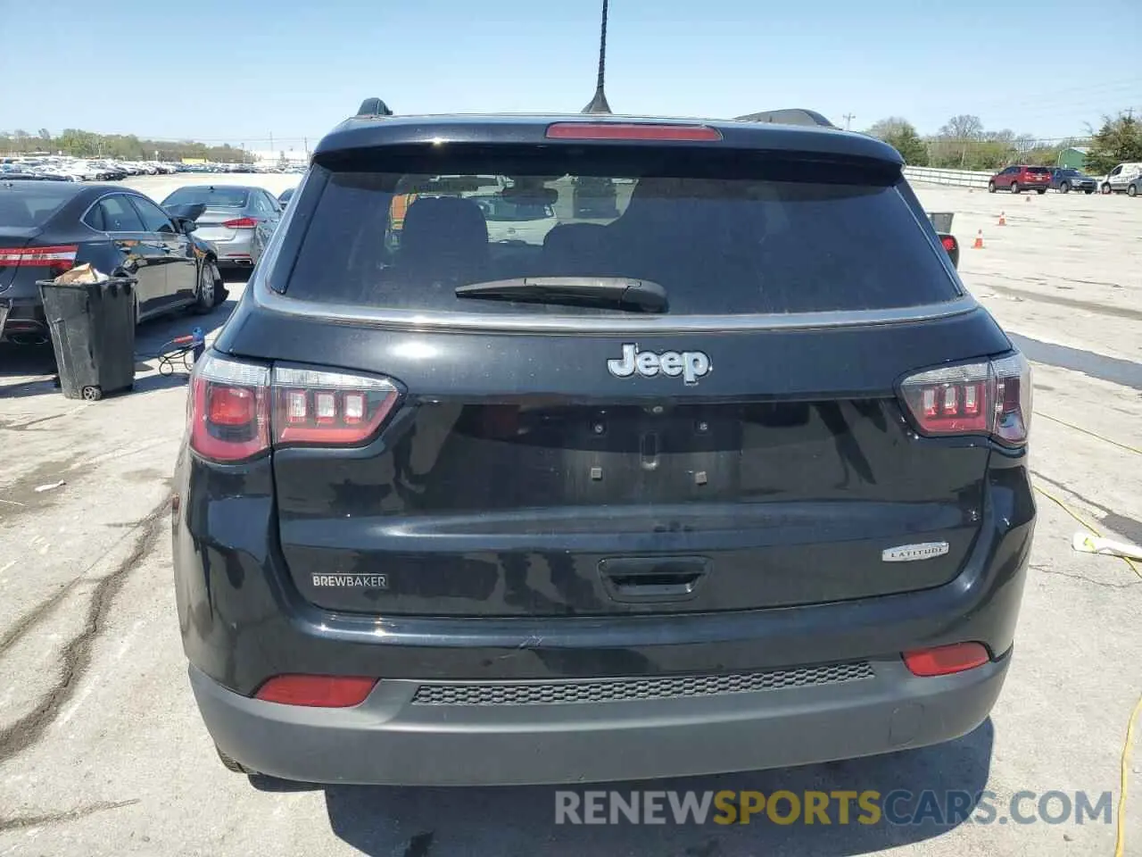 6 Photograph of a damaged car 3C4NJCBB2KT615352 JEEP COMPASS 2019