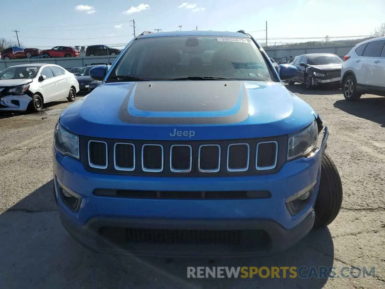 5 Photograph of a damaged car 3C4NJCBB2KT844341 JEEP COMPASS 2019