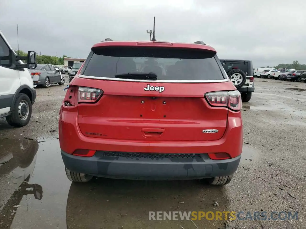 6 Photograph of a damaged car 3C4NJCBB3KT706789 JEEP COMPASS 2019