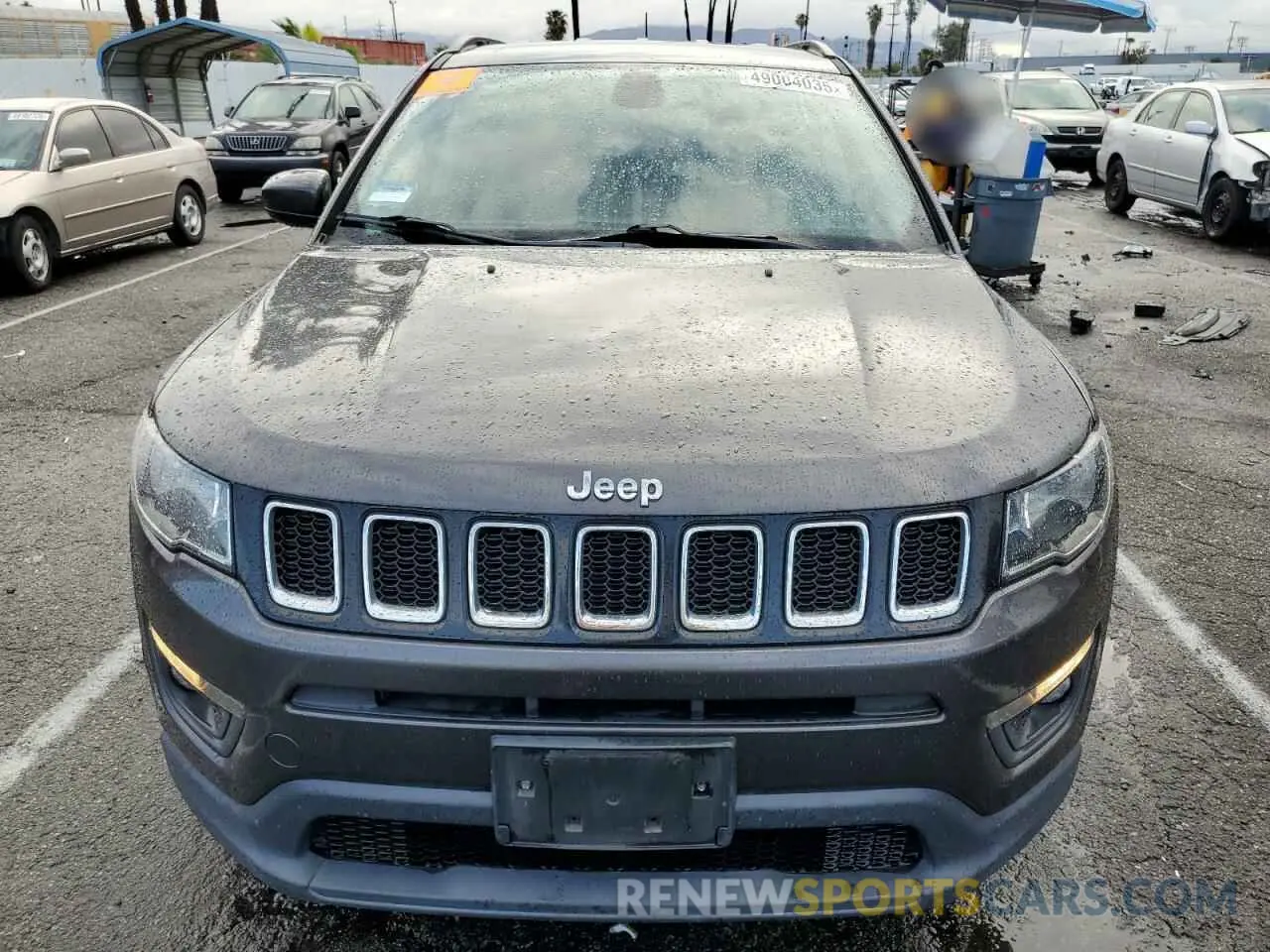 5 Photograph of a damaged car 3C4NJCBB3KT788913 JEEP COMPASS 2019