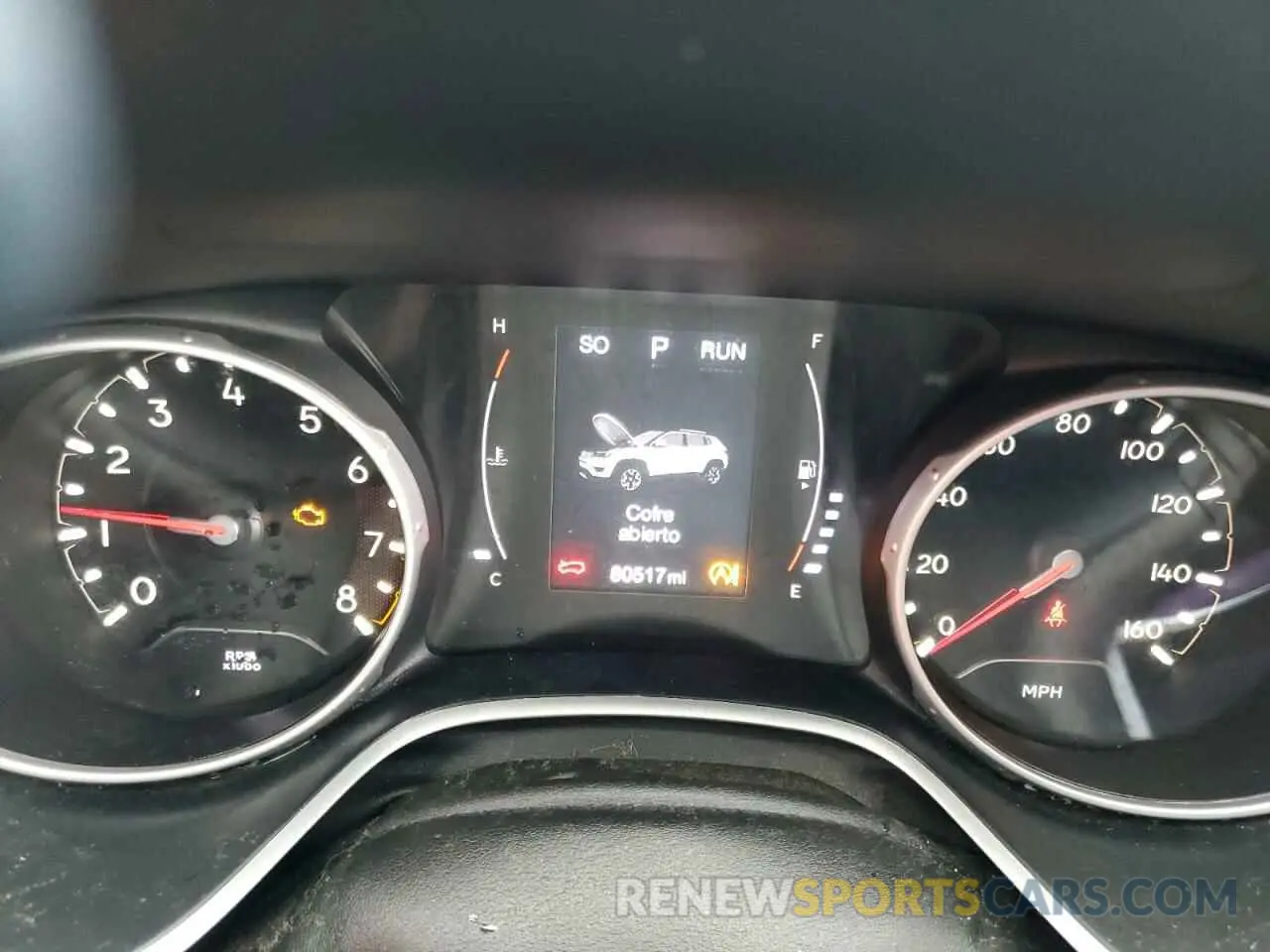9 Photograph of a damaged car 3C4NJCBB3KT788913 JEEP COMPASS 2019