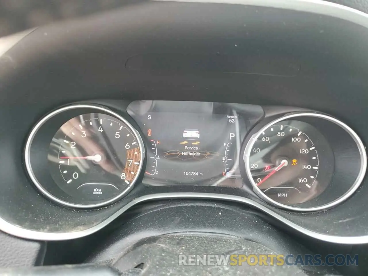 9 Photograph of a damaged car 3C4NJCBB4KT618673 JEEP COMPASS 2019