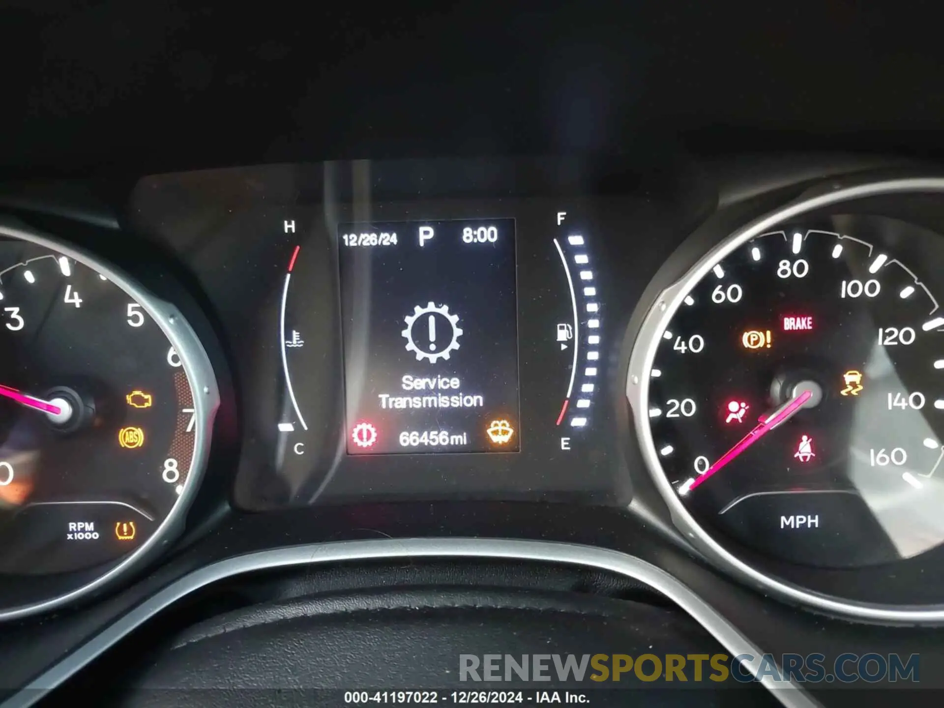 7 Photograph of a damaged car 3C4NJCBB4KT755810 JEEP COMPASS 2019