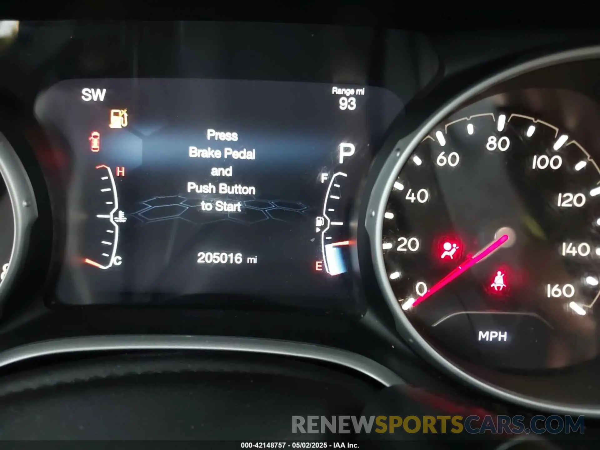 7 Photograph of a damaged car 3C4NJCBB5KT615720 JEEP COMPASS 2019
