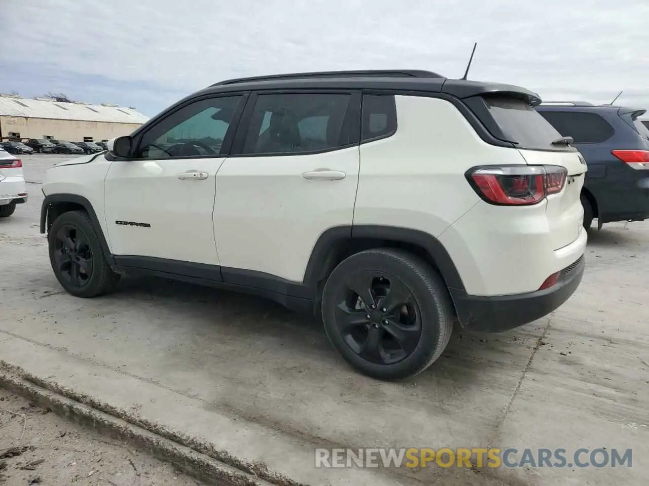 2 Photograph of a damaged car 3C4NJCBB5KT649267 JEEP COMPASS 2019