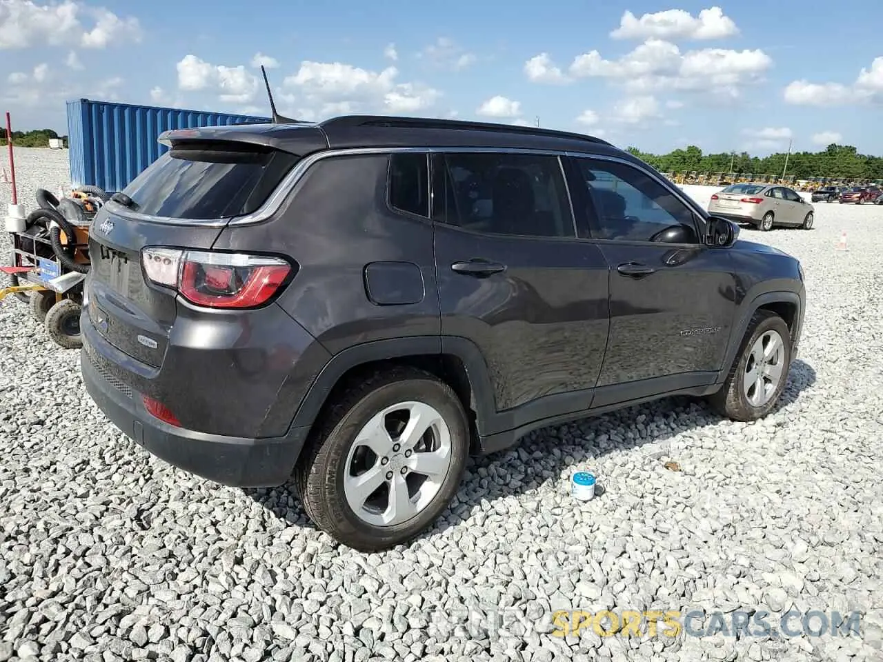 3 Photograph of a damaged car 3C4NJCBB5KT851249 JEEP COMPASS 2019
