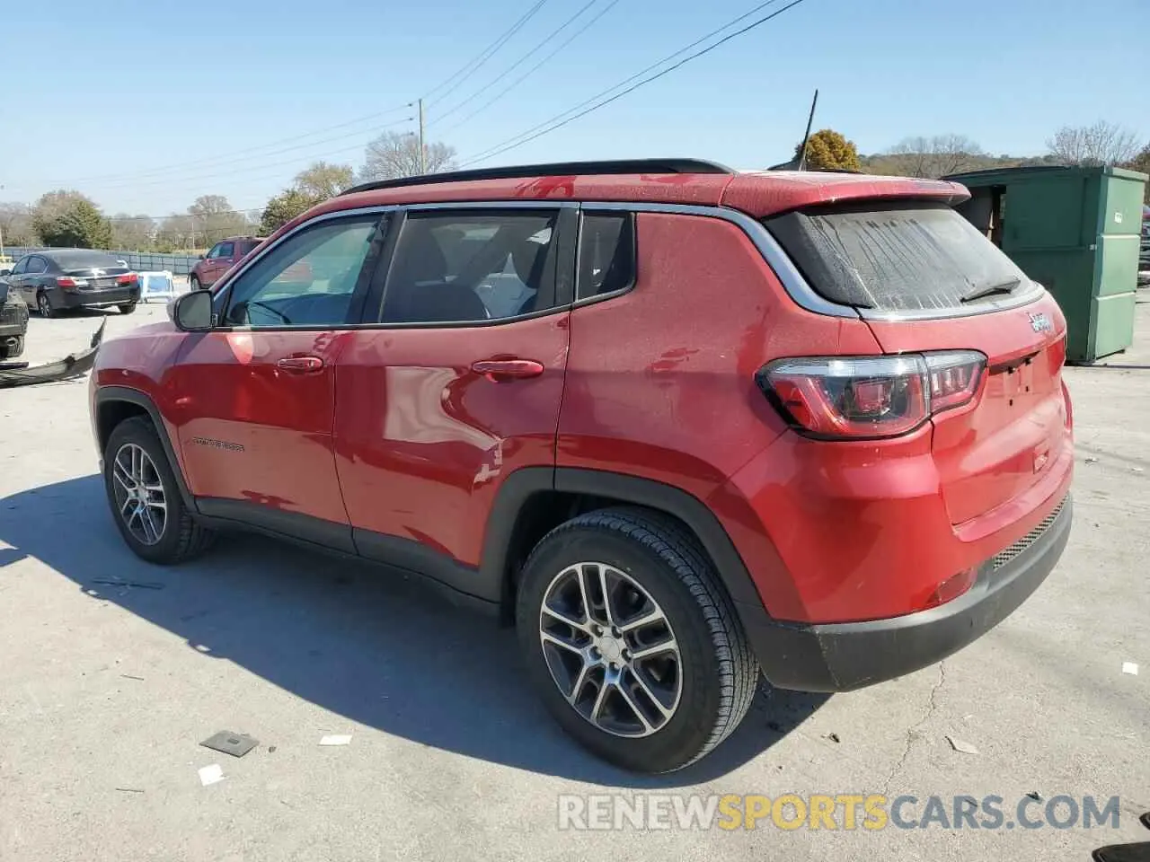 2 Photograph of a damaged car 3C4NJCBB6KT637161 JEEP COMPASS 2019