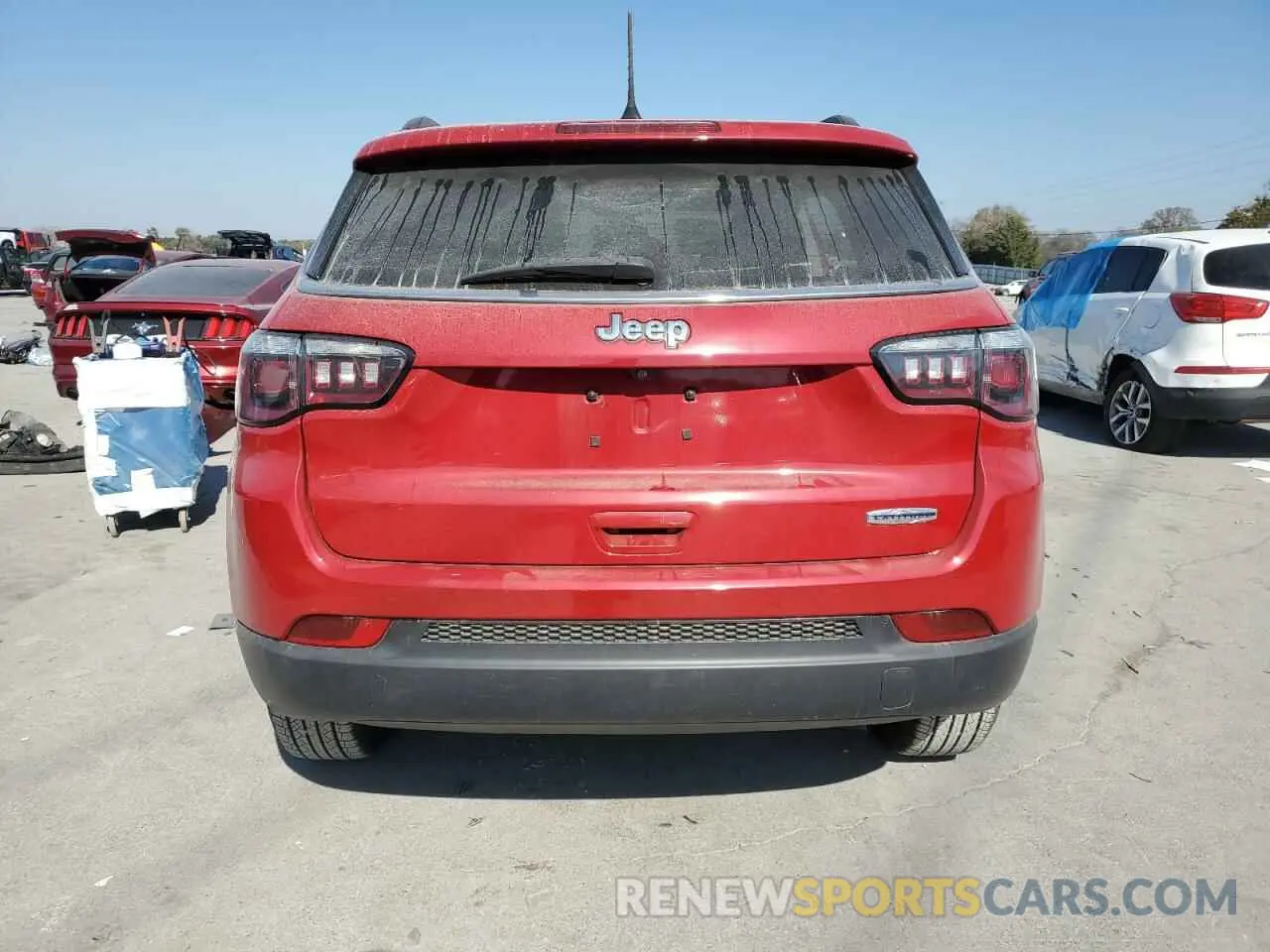 6 Photograph of a damaged car 3C4NJCBB6KT637161 JEEP COMPASS 2019