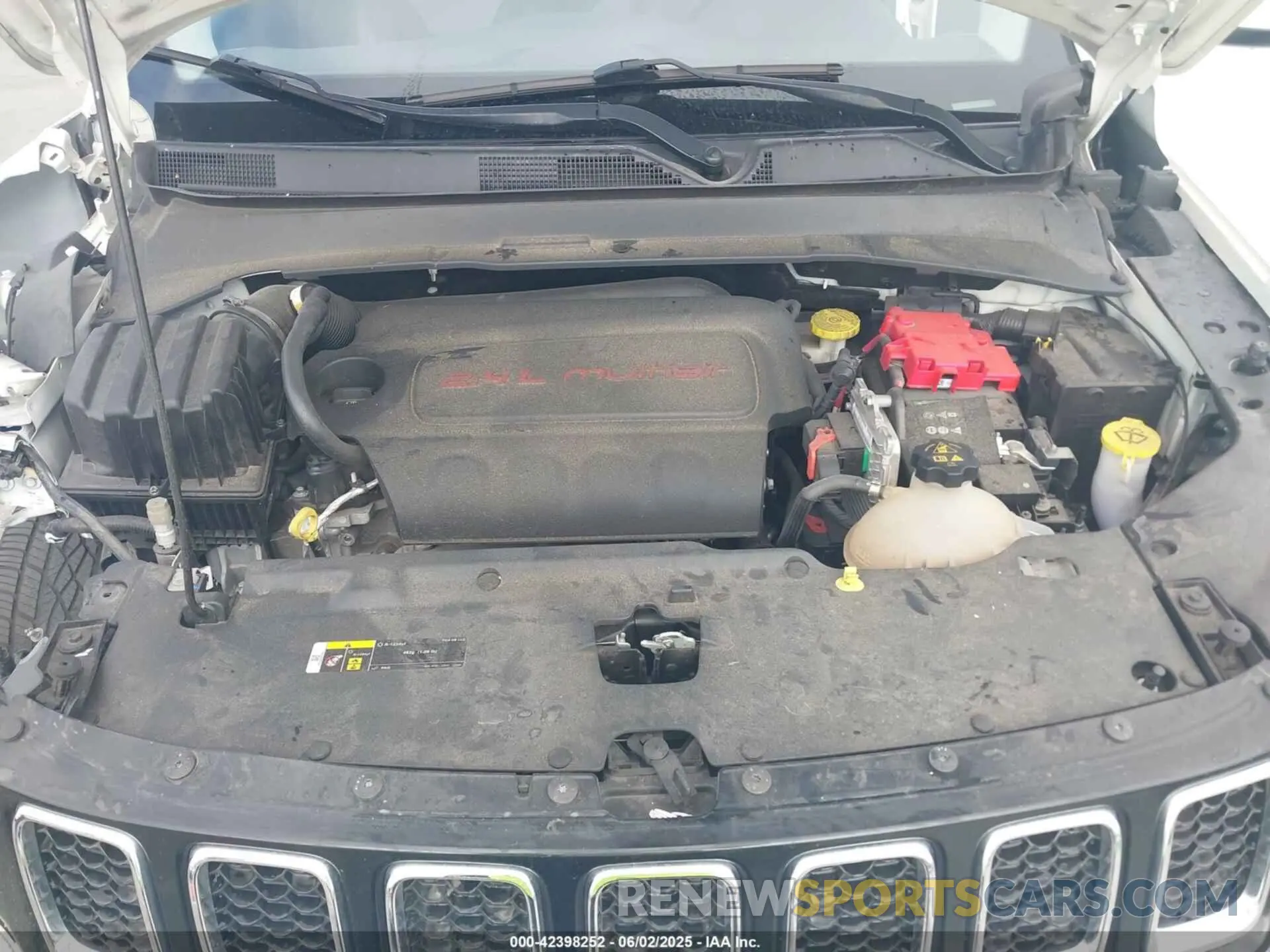 10 Photograph of a damaged car 3C4NJCBB6KT809494 JEEP COMPASS 2019