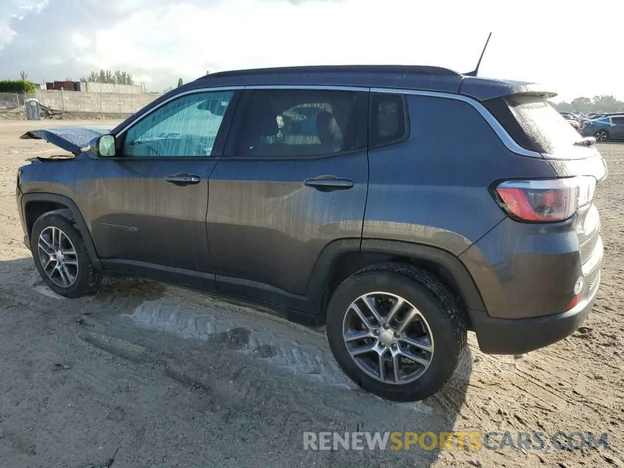 2 Photograph of a damaged car 3C4NJCBB7KT663851 JEEP COMPASS 2019