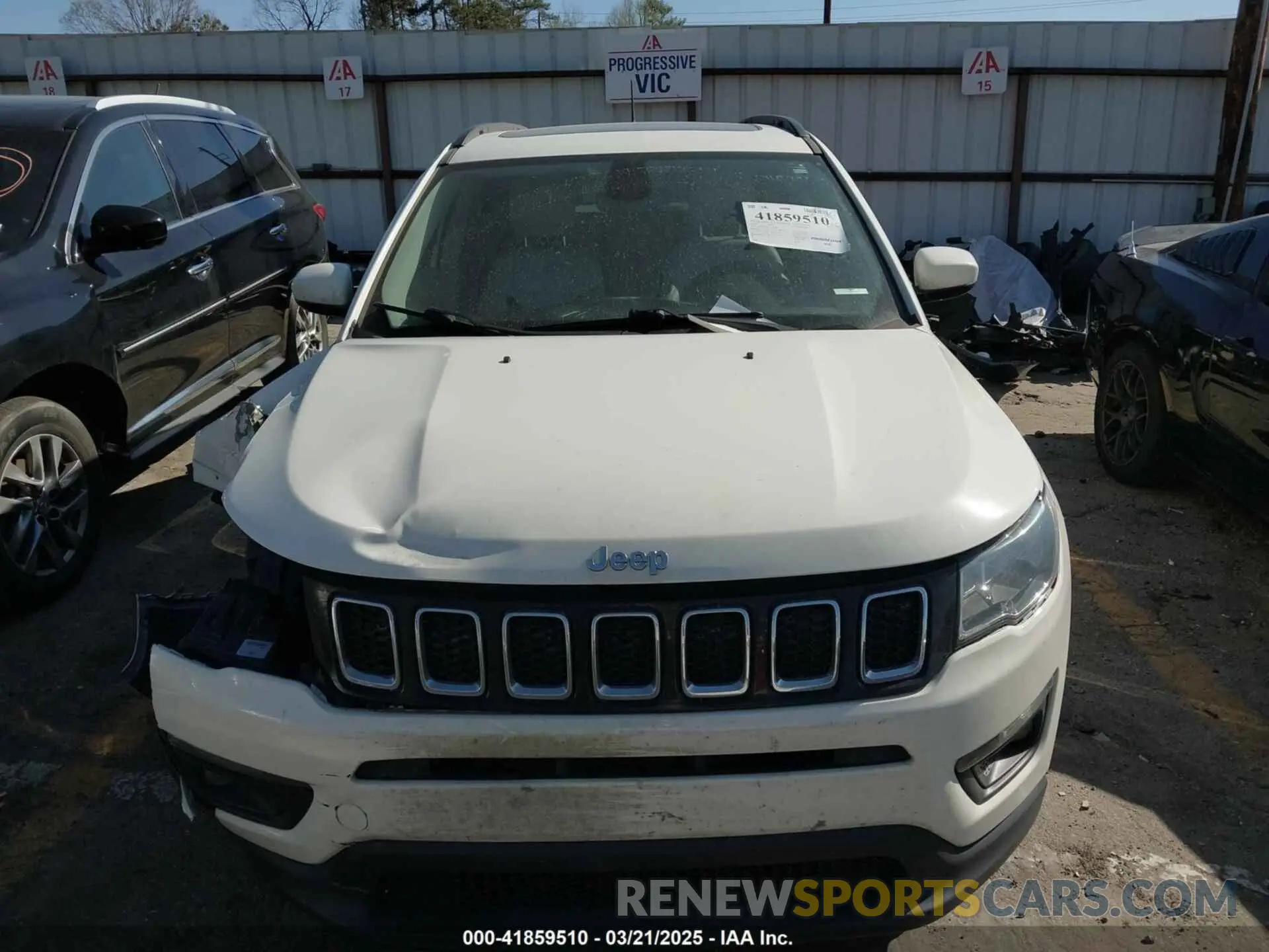 12 Photograph of a damaged car 3C4NJCBB7KT755879 JEEP COMPASS 2019