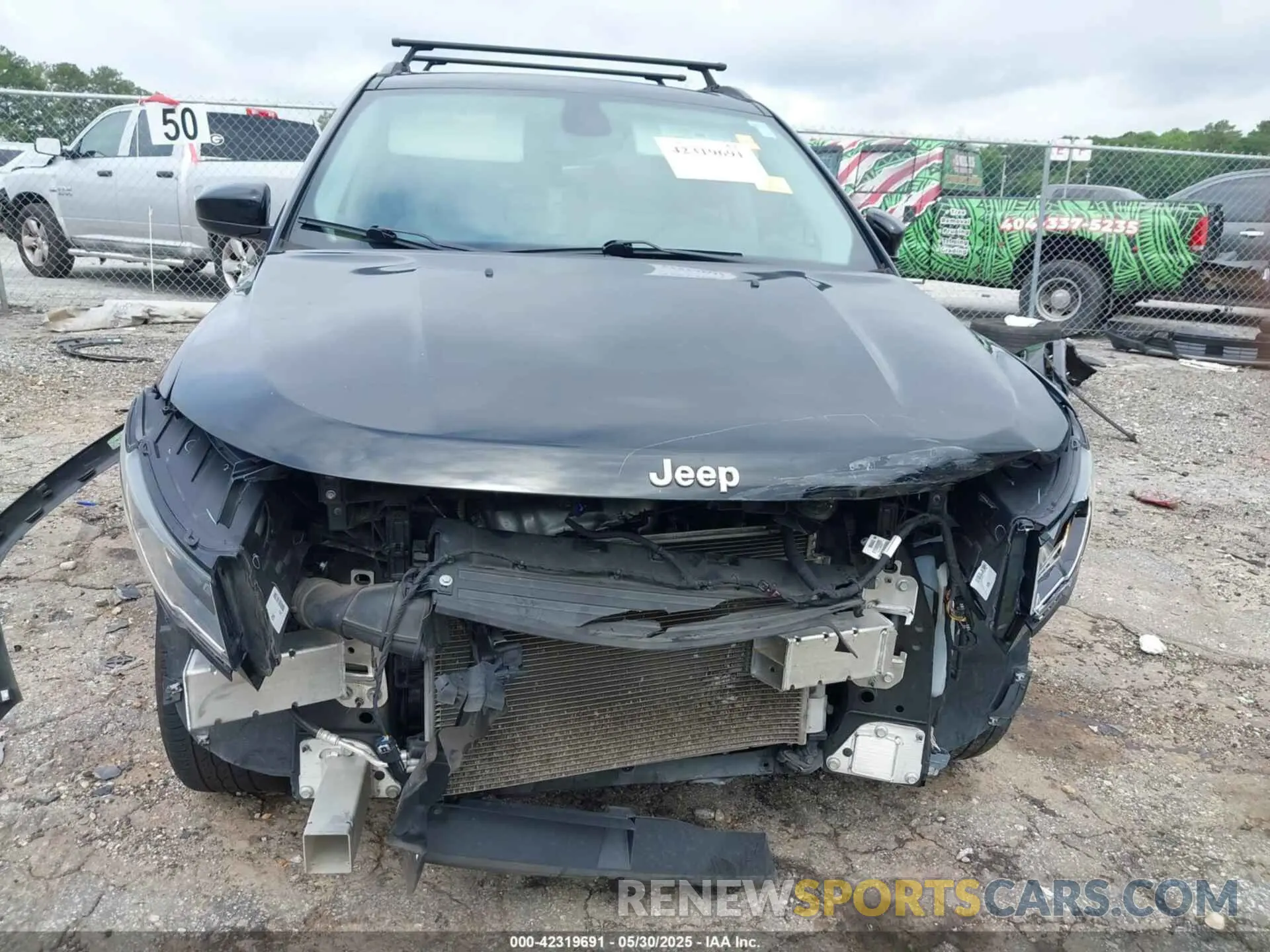 13 Photograph of a damaged car 3C4NJCBB7KT832430 JEEP COMPASS 2019