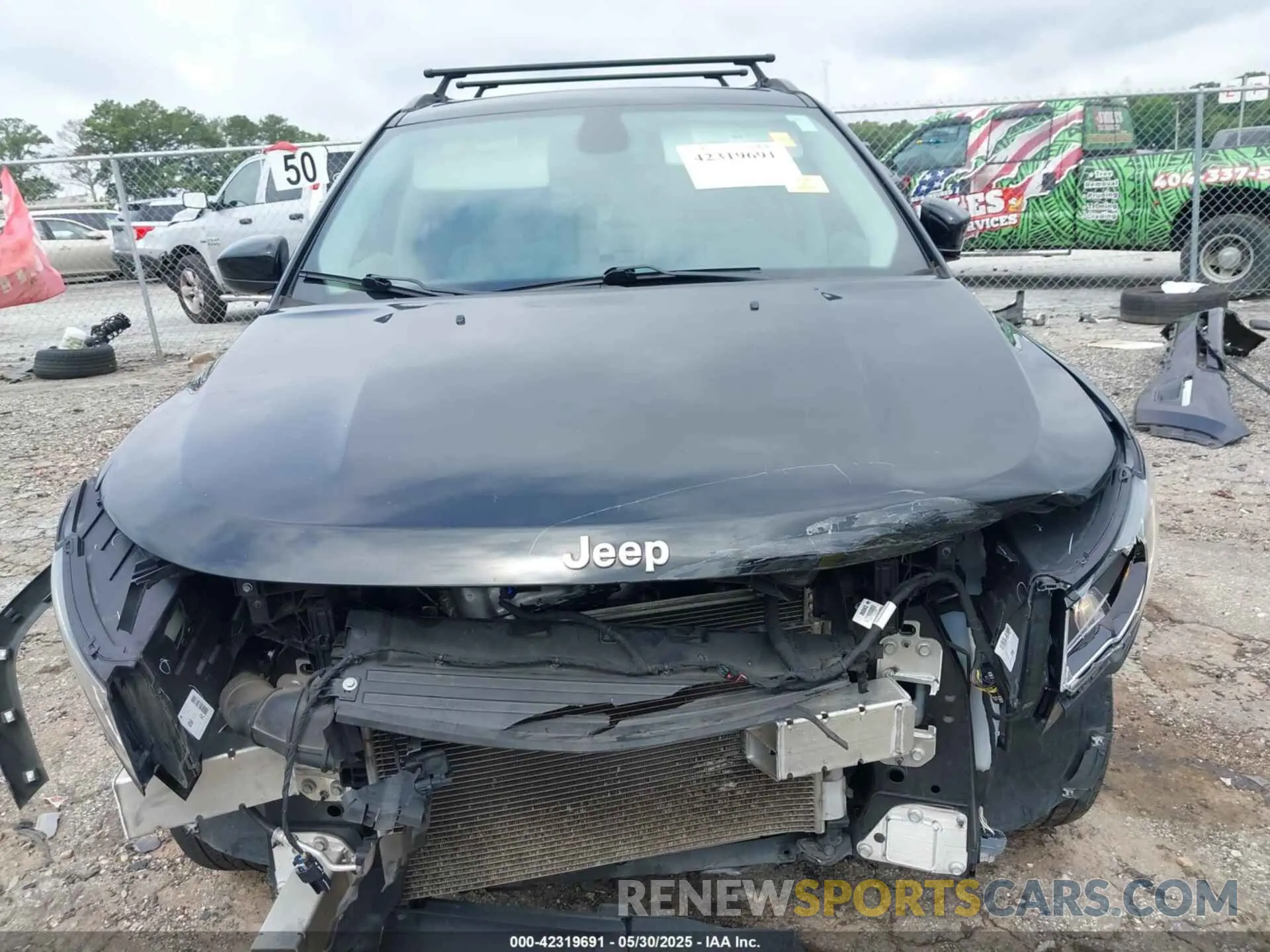 6 Photograph of a damaged car 3C4NJCBB7KT832430 JEEP COMPASS 2019