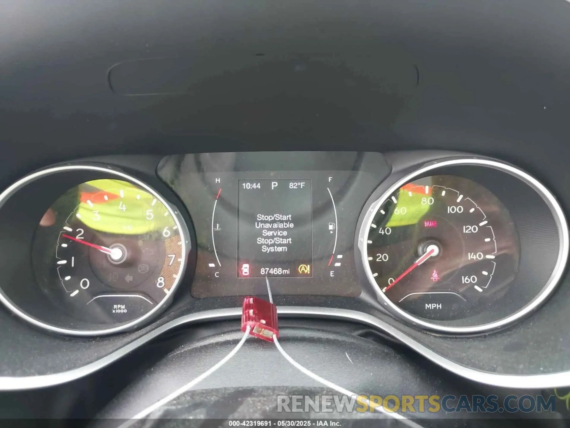 7 Photograph of a damaged car 3C4NJCBB7KT832430 JEEP COMPASS 2019