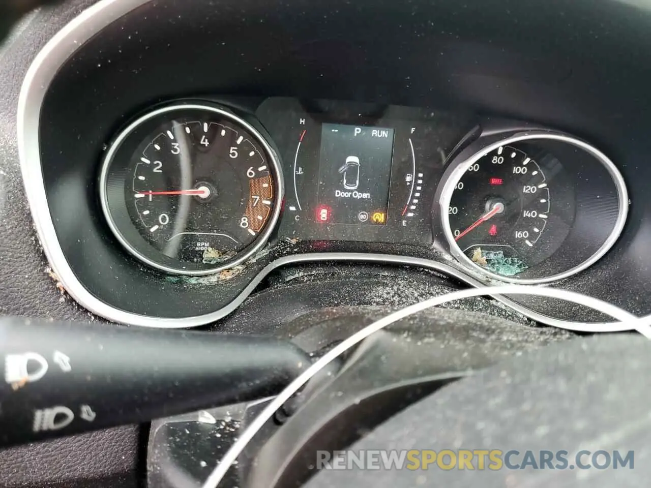 9 Photograph of a damaged car 3C4NJCBB7KT855724 JEEP COMPASS 2019