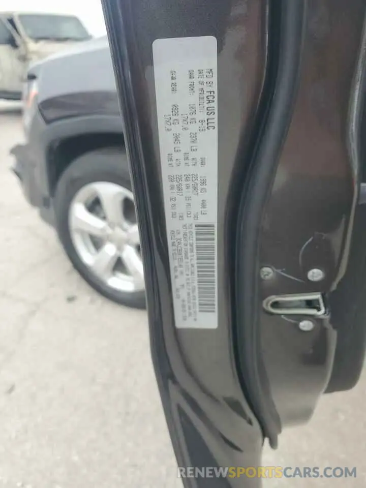 13 Photograph of a damaged car 3C4NJCBB8KT855148 JEEP COMPASS 2019