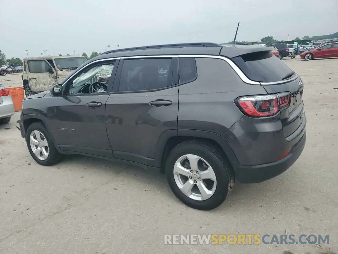 2 Photograph of a damaged car 3C4NJCBB8KT855148 JEEP COMPASS 2019