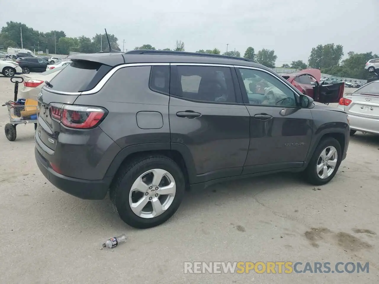 3 Photograph of a damaged car 3C4NJCBB8KT855148 JEEP COMPASS 2019