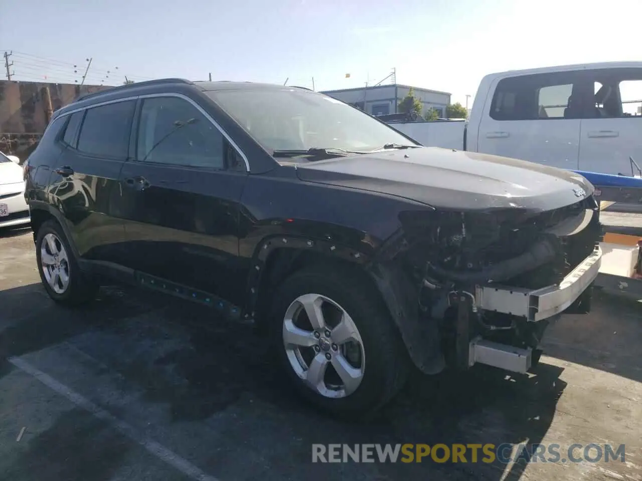 4 Photograph of a damaged car 3C4NJCBB8KT855599 JEEP COMPASS 2019