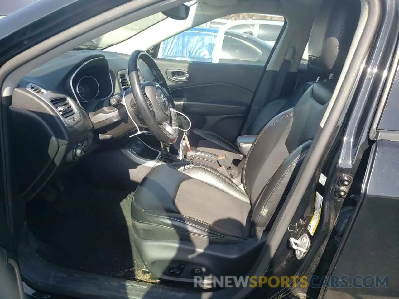 7 Photograph of a damaged car 3C4NJCBB8KT855599 JEEP COMPASS 2019