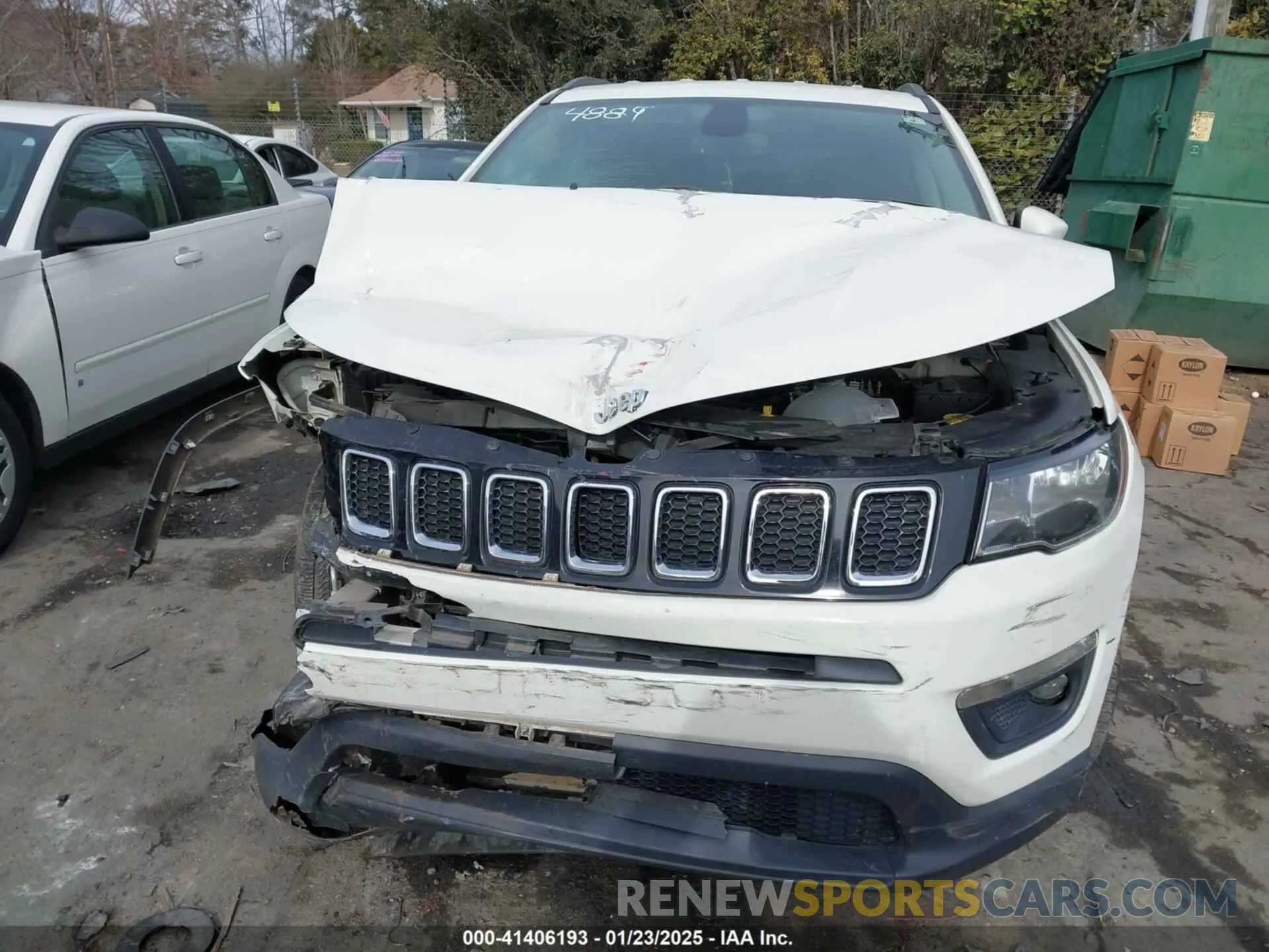 12 Photograph of a damaged car 3C4NJCBB9KT654889 JEEP COMPASS 2019