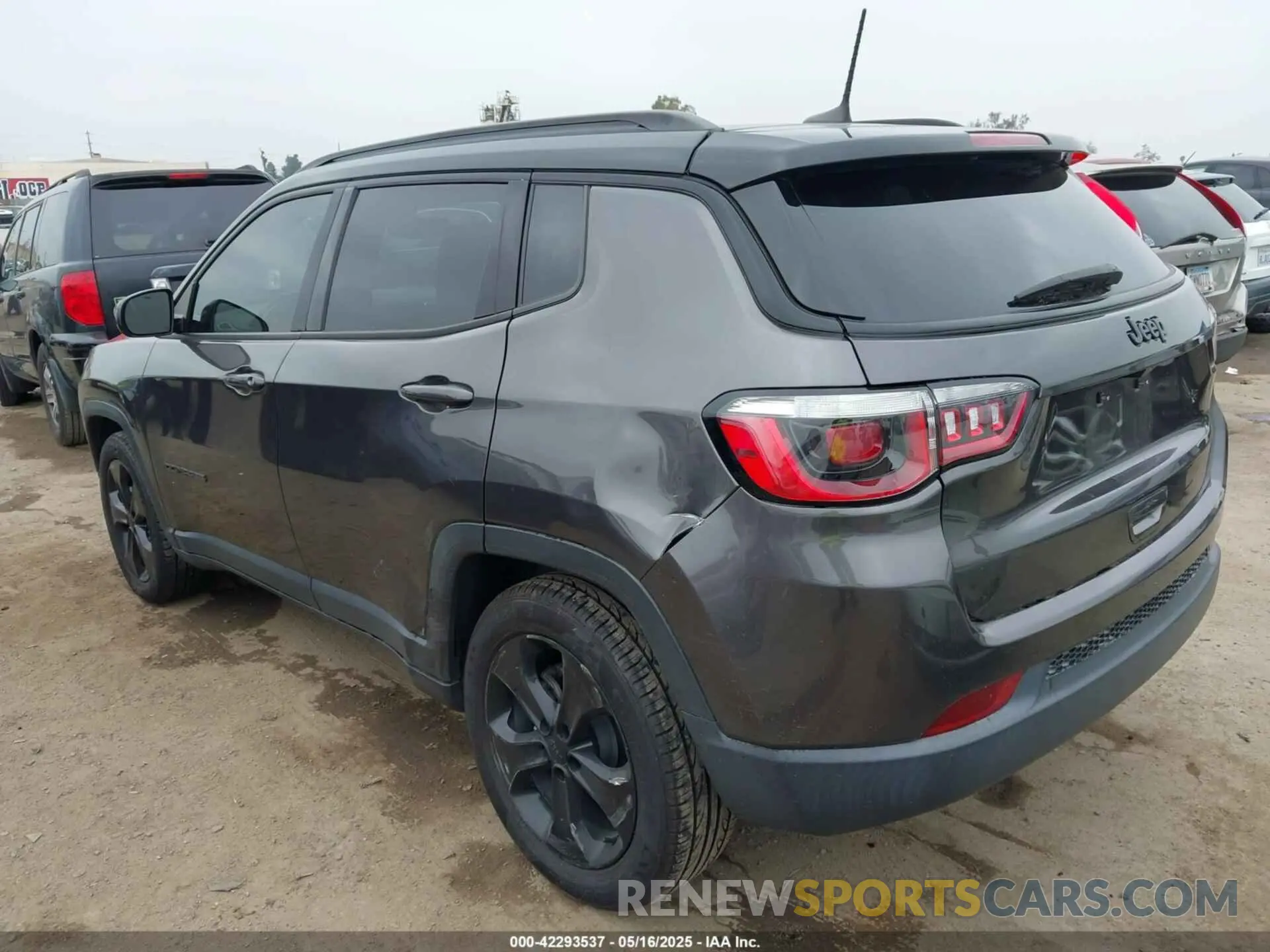 3 Photograph of a damaged car 3C4NJCBB9KT833210 JEEP COMPASS 2019
