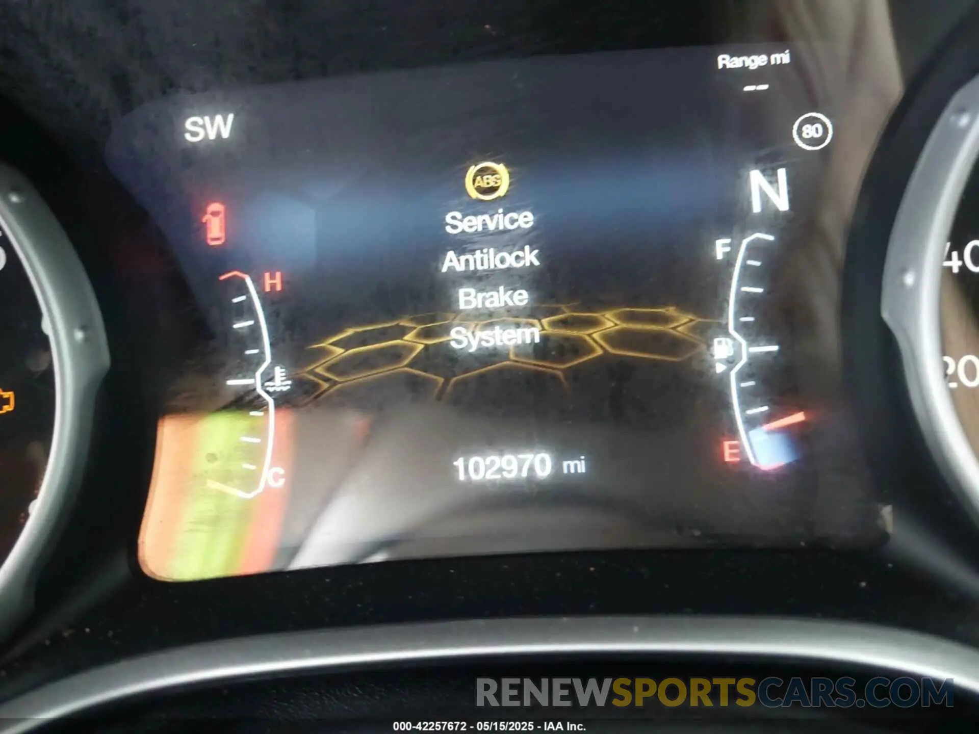 7 Photograph of a damaged car 3C4NJCBBXKT699338 JEEP COMPASS 2019
