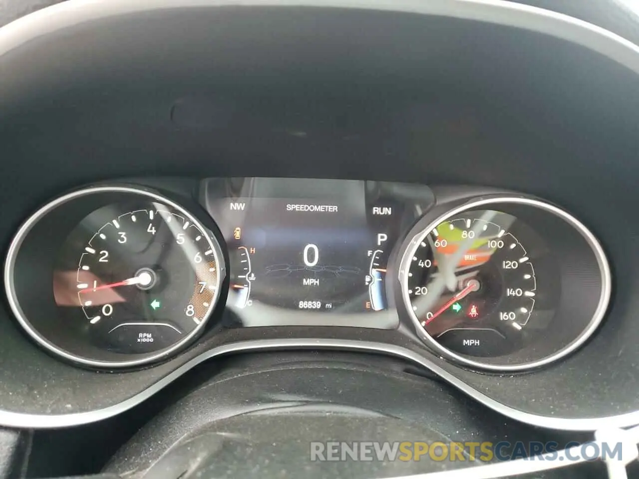 9 Photograph of a damaged car 3C4NJCCB1KT638748 JEEP COMPASS 2019