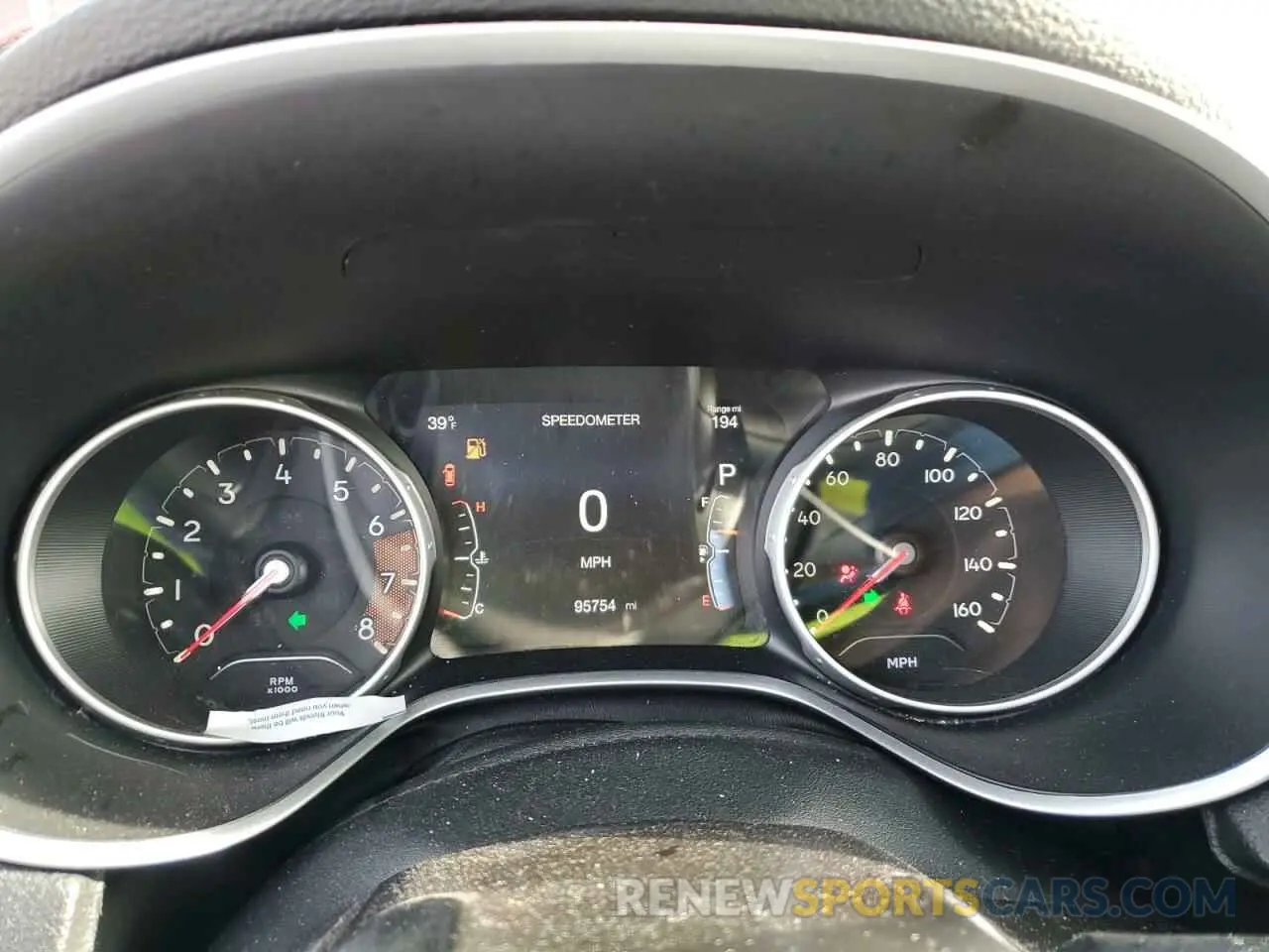 9 Photograph of a damaged car 3C4NJCCB1KT659972 JEEP COMPASS 2019