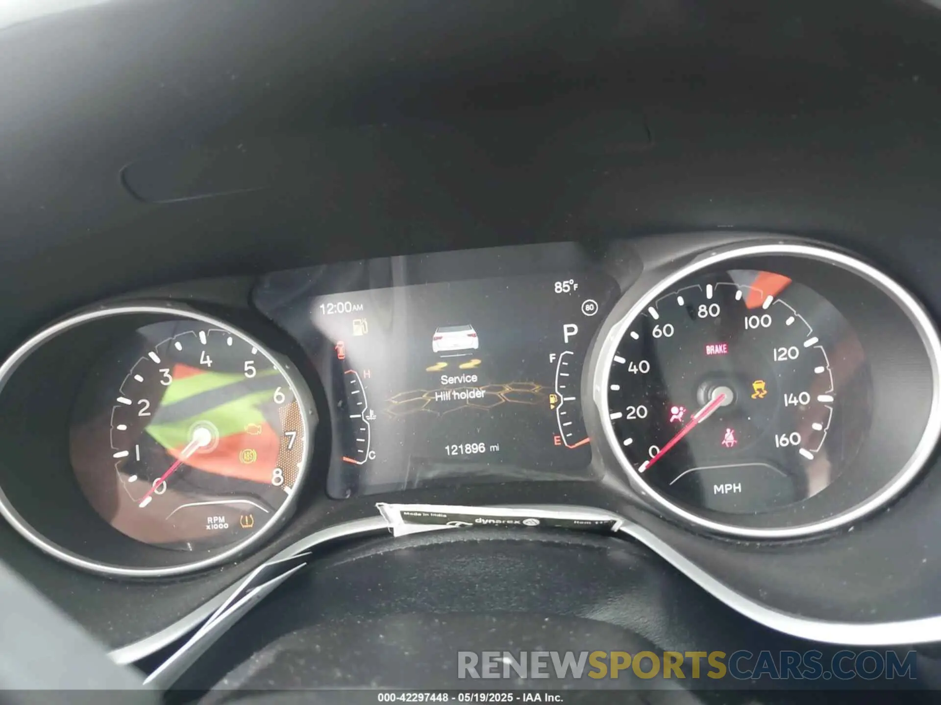 7 Photograph of a damaged car 3C4NJCCB1KT711312 JEEP COMPASS 2019
