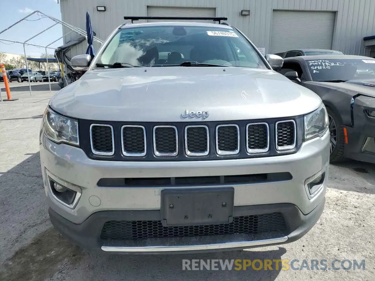 5 Photograph of a damaged car 3C4NJCCB2KT676179 JEEP COMPASS 2019