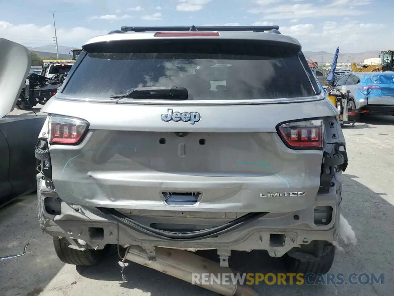 6 Photograph of a damaged car 3C4NJCCB2KT676179 JEEP COMPASS 2019