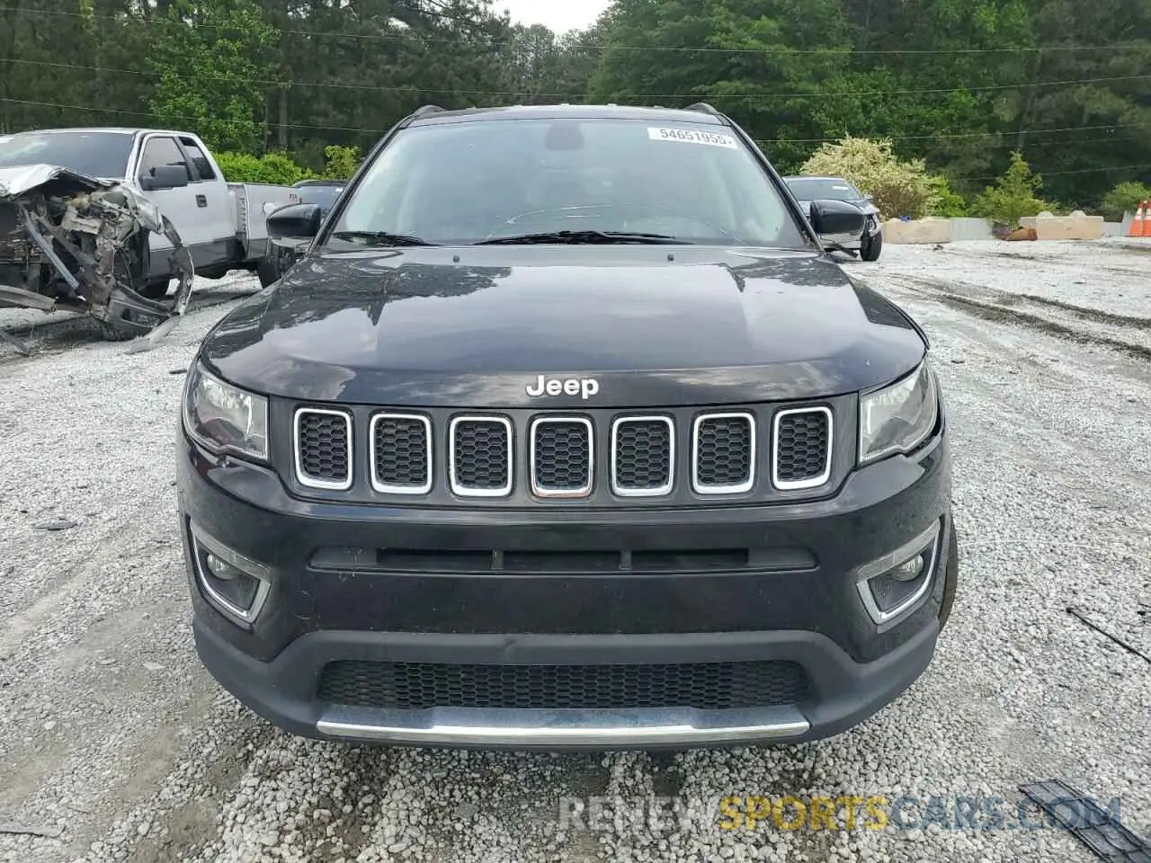 5 Photograph of a damaged car 3C4NJCCB3KT675915 JEEP COMPASS 2019