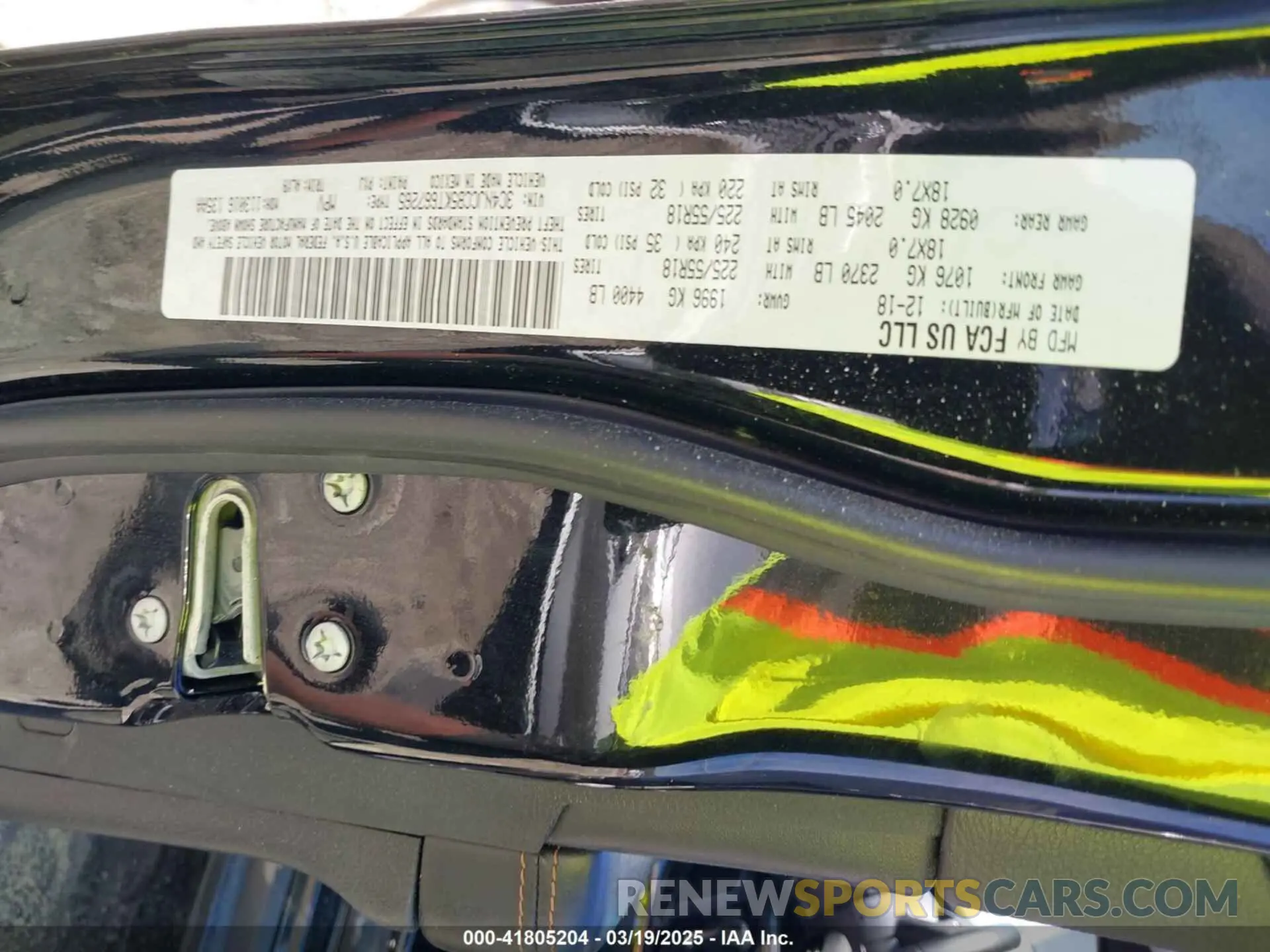 9 Photograph of a damaged car 3C4NJCCB5KT667265 JEEP COMPASS 2019