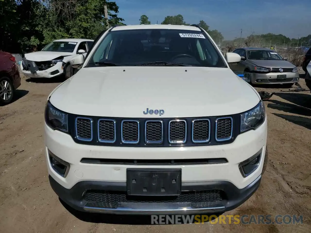 5 Photograph of a damaged car 3C4NJCCB7KT676324 JEEP COMPASS 2019