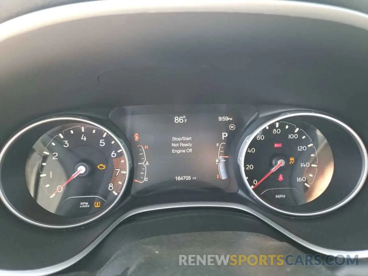 9 Photograph of a damaged car 3C4NJCCB7KT676324 JEEP COMPASS 2019