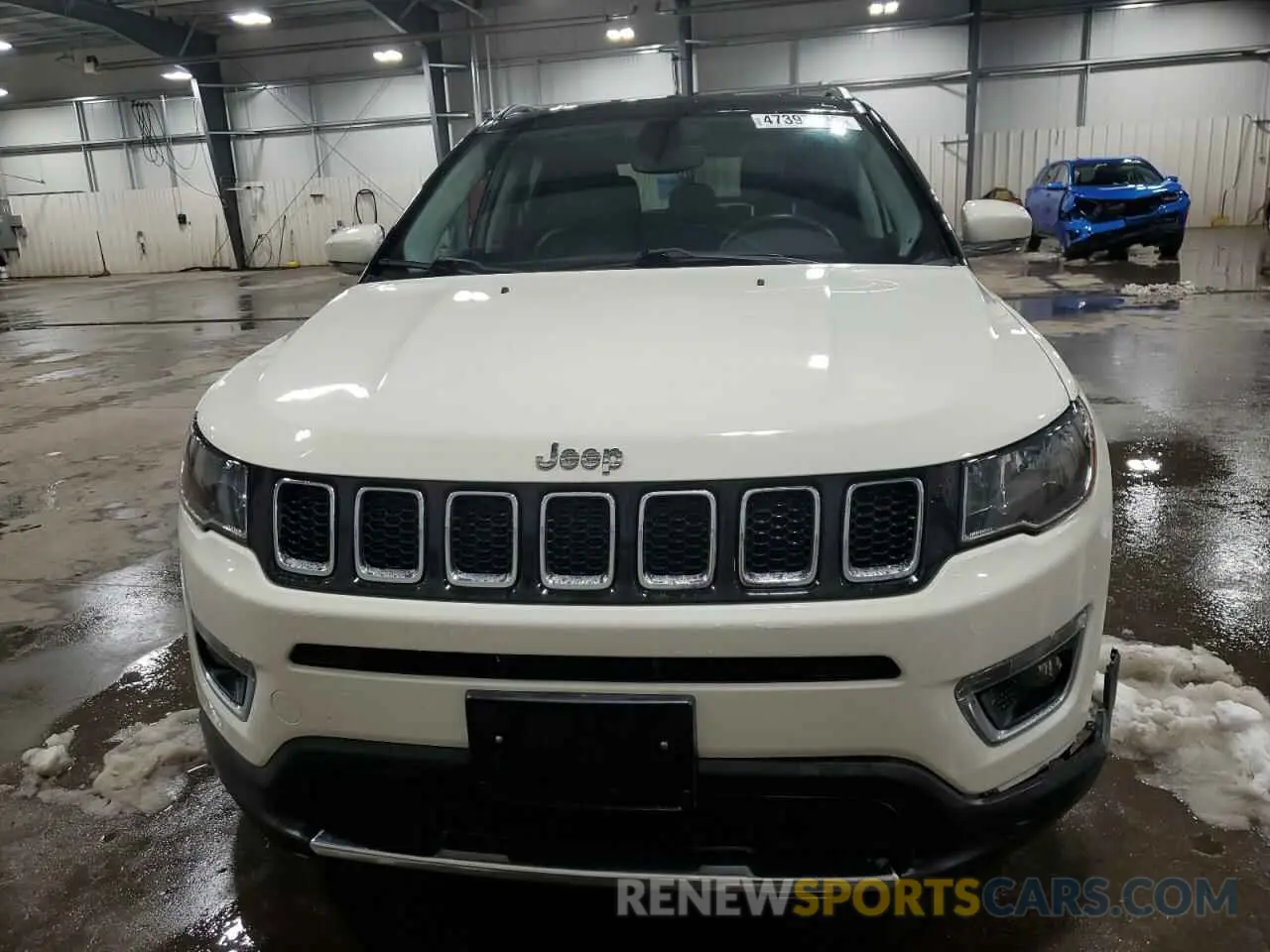 5 Photograph of a damaged car 3C4NJCCB7KT699179 JEEP COMPASS 2019