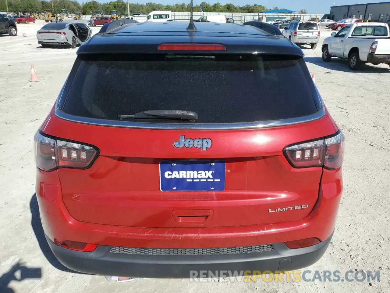 6 Photograph of a damaged car 3C4NJCCB8KT809401 JEEP COMPASS 2019