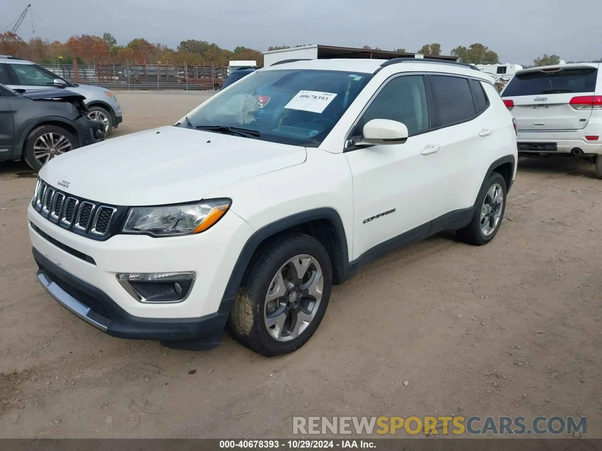 2 Photograph of a damaged car 3C4NJCCBXKT676236 JEEP COMPASS 2019