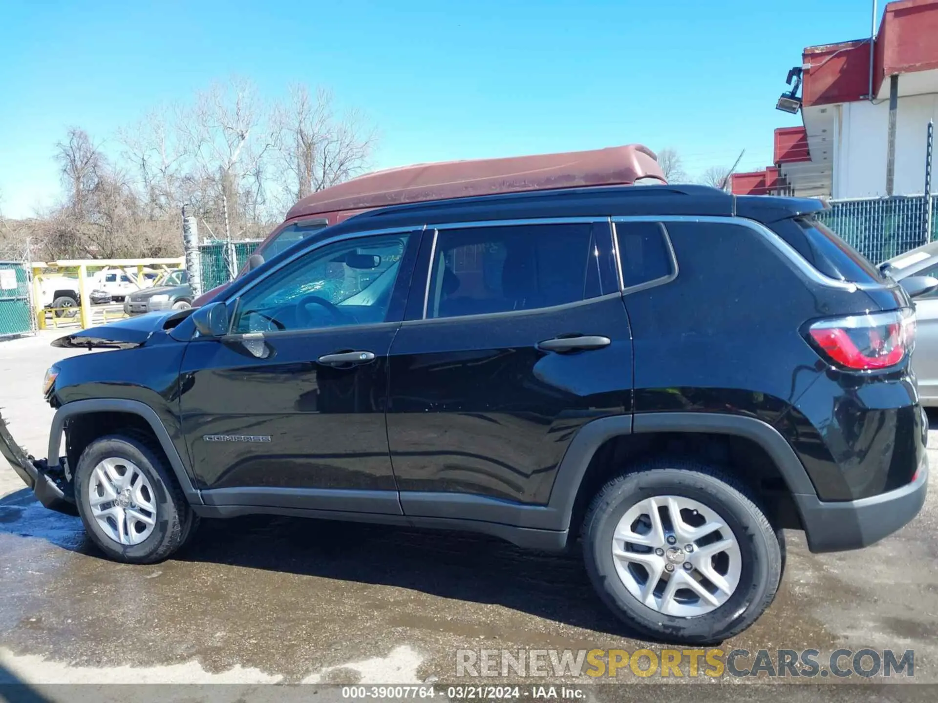 15 Photograph of a damaged car 3C4NJDAB4KT702998 JEEP COMPASS 2019