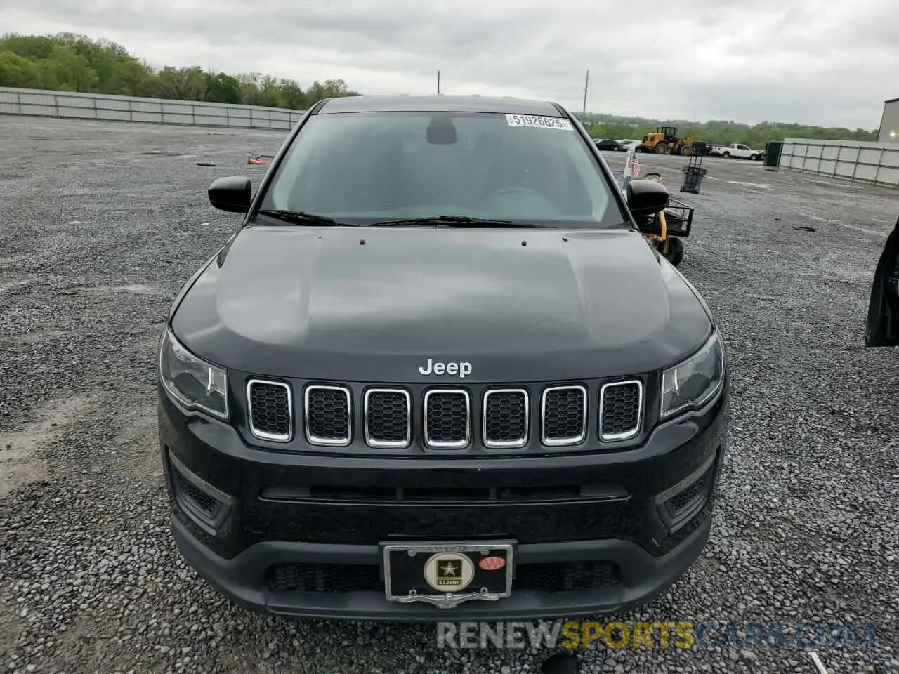 5 Photograph of a damaged car 3C4NJDAB4KT803099 JEEP COMPASS 2019